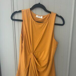 Zenana Women's Boutique Size Large Mustard Tanktop
